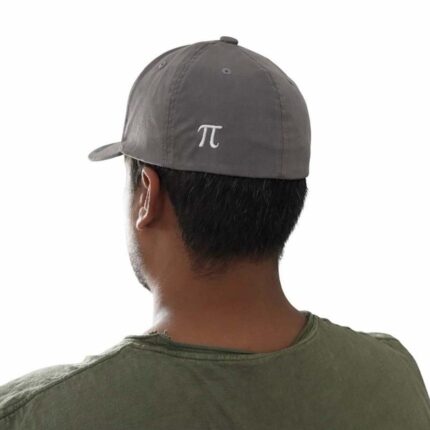 Everyday Pi Beach Cap Grey – Side View | Pi Clothings India